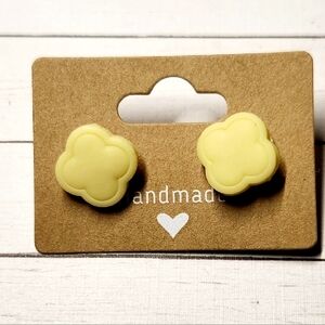 Handmade Yellow Earrings